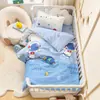 Conjunto de tres piezas para la siesta del bebé para el jardín de infantes, juego de seis o siete piezas de ropa de cama infantil de algodón puro, colcha especial para jardín de infantes, ropa de cama para bebé