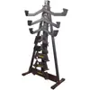 Conjunto Multifuncional de Alças para Barra Fixa Revestidas de Plástico, Acessórios para Puxar para Cima Olho de Pássaro Atacado, Equipamento Ajustável Antiderrapante