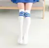 Calcetines deportivos de terciopelo hasta la rodilla para niños, de primavera y verano, transpirables, rectos, largos, de baile, de fábrica al por mayor