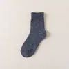 Calcetines para Hombre Otoño e Invierno Calcetines de Media Caña Calentitos Gruesos Forrados de Felpa Calcetines de Bucle de Hilo Calcetines de Toalla Hombres Tendencia Vintage