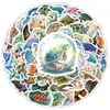 100 pegatinas infantiles de tortuga graffiti decoración de recompensa infantil carcasa de teléfono móvil taza de agua cuaderno equipaje pegatinas