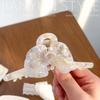 Jianyun Estilo Coreano Original Grande Ácido Acético Moda Flor Gemela Sencillo Para Salir Pinza para el Cabello Accesorios para el Cabello Alta Calidad Mujer