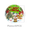 Amazon Nuevo Producto Decoraciones para Fiesta Temática Navideña del Grinch Props para Diseño de Escena Navideña Globo Mantel de Mesa