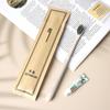 Suprimentos de hotel personalizados de alta qualidade para residências, fabricantes de produtos de higiene descartáveis para hotel, escova de dentes e pasta de dentes descartáveis para hotel