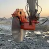 Excavadora Sierra Hidráulica para Roca Máquina Multifuncional de Corte a Gran Escala para Granito Sierra Hidráulica para Roca de Mina Giratoria 360 grados