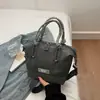 Bolso de Mano Grande de Otoño e Invierno para el Trabajo y los Viajes de Commuting Estilo Coreano Ins Tendencia Versátil Simple Bolso Cruzado de Hombro para Mujer