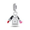 2025 Panjia Dora Nuevo Transfronterizo Más Vendido Colgante de Aleación Molinillo de Viento con Cuentas Corazón de Espada Accesorios DIY Joyería