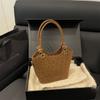 2025 Nueva Moda Estampado de Leopardo Casual Simple Gran Capacidad Bolso de Hombro Cruzado Bolso de Mano para Viajes Cotidianos Bolso Cubo para Mujeres