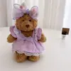 [Apenas Roupas] Roupas de Boneca para Urso Barcelona de 16cm, Roupas Fofas de Urso, Vestido para Brinquedo de Pelúcia