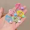 Grampo de Cabelo Nuvem para Crianças BB Clip Clip de Testa Acessório de Cabelo para Meninas, Ornamento de Cabelo para Fios Soltos, Presilha para Franja Lateral, Grampo Colorido
