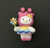 Gatito Solitario Postura Sentada Gato Señorita Conejo Gato Señorita Atuendo Estudiante Materiales Hechos a Mano DIY Accesorios Muñeca