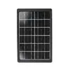 Placa de Carga Estabilizadora de Voltaje Solar de 5V Estilo Viaje Camping Placa de Carga para Teléfono Móvil con Regulador de Voltaje Interfaz USB Plegable
