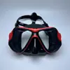 Máscara de Silicone para Mergulho Scuba Adulto Armação Grande Equipamento de Snorkel Vidro Temperado Protetor de Nariz Máscara de Óculos de Mergulho Anti-Nevoeiro