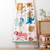 Toalla de Baño de Gasa de Algodón Puro para Adultos y Hombres, Absorbente, Secado Rápido, Sin Pelusa, Dibujo Animado Lindo, Bata de Baño de Algodón Engrosada