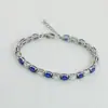 Pulseira Tennis Colorida Pulseira Tennis Full Diamond Cravejada Pulseira de Zircônia para Homens e Mulheres Novas Explosões hipho