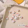 Gato e Peixe Resina 3D Desenho Animado Decorações para Unhas Decoração de Unha Usável Acessórios de Joia DIY Fábrica de Origem