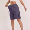 Amazon Pantalones Cortos Casuales de Verano 2025 de Tiro Alto con Bolsillos Tipo Cargo Botón de Cruzado Corbata Tendencia de Moda
