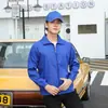 Chamarra Cortavientos Overol Chaqueta de Manga Larga Ropa de Clase para Estudiantes Ropa de Trabajo para Personal Camisa Publicitaria Impresión de logo