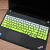 Para teclado ThinkPad Lenovo E15 membrana T15 para portátil P15v E595 computadora E585 pegatina protectora