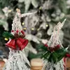 Nuevas Decoraciones Navideñas de Haobei, Colgantes Creativos de Cascabeles Rojos Pequeños, Decoración del Hogar, Colgantes de Árbol de Cascabeles Dorados