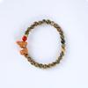 Pulsera Creativa Linda de Ciervo con Cuentas de Sándalo Buda Pulsera de Sándalo Verde Natural Pulsera de Madera Joker para Mujer Venta al por Mayor