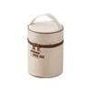 Fiambrera para Estudiantes de Acero Inoxidable 304 Contenedor de Alimentos Aislado Tazón Fiambrera Caja para Preparar con Tapa Vaso para Sopa para Estudiantes