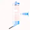 Bebedero para Hámster a Prueba de Fugas Colgante/con Base, Combina para Crear Juegos (Adecuado para Mascotas Pequeñas)
