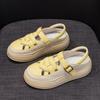 Zapatos de Plataforma para Mujer con Sensación Acojinada, Sandalias Cerradas para Mujeres Embarazadas, Nuevas Sandalias Romanas Deportivas de Verano 2026, Sandalias Caladas