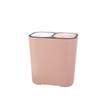 Cubo de basura con tapa para residuos de cocina, uso doméstico, baño, oficina, tapa abatible tipo prensa, papelera con anillo de prensa, reciclable, almacenamiento a prueba de olores