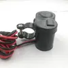 Soporte para motocicleta USB con encendedor de cigarrillos pedal grifo cargador de teléfono móvil para coche con arnés de cableado de seguridad