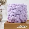Celebridad de Internet Bola de Nieve Bola Pequeña Lana Bola de Nieve Grano Grupo de Lana de Grano Manta Tejida a Mano Nube Ins Manta Hilo de Frijol
