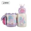 Taza Oso Abierto Sonriente Termo Infantil Doble Taza para Beber Kurome Chibi Maruko-Chan Taza para Beber para Niños Pequeños Estudiantes