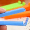 Paquete de 5 Bolsas para Snacks Color Caramelo Estilo Coreano, Bolsas para Alimentos, Pinzas Selladoras para Alimentos, Pinzas Selladoras, Pinzas Conservadoras de Frescura, Venta al por Mayor desde el Fabricante