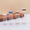 En Stock Botella de Vidrio Cuello Transparente Tipo Vial West 2ml-30ml Color Ámbar Botella de Solución Original Ampolla Dispensadora Botella para Polvo Liofilizado