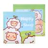 Bolsa Ziplap Universal Corea del Sur Dibujo Animado Lindo Snack Dulce Hebilla Cabeza de Niña Embalaje de Regalo de Joyería Bolsa de Almacenamiento de Juguetes