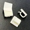 Clips para Cables sin Taladro, Sujetacables Autoadhesivos, Clips para Cables, Organizadores de Cables, Clips de Plástico para Gestión de Cables