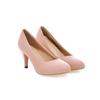 Zapatos de Primavera y Otoño de Suela Baja Estilo Europeo y Americano Simple Zapatos de Comercio Exterior Tacones Gruesos Altos Zapatos Profesionales para Mujer D373
