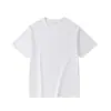 T8353 Camiseta Gola Redonda Novo Estilo Boutique Manga Curta Caída Camiseta de Algodão Multicor Solta Meia Manga Conversível Roupa Casual