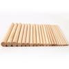Fabricante de palo redondo de madera de abedul palo redondo niños bricolaje hecho a mano modelo de construcción bricolaje palo redondo de madera palo redondo de abedul