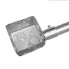 NIKA Estándar Nacional 20 Accesorios de Tubería de Cuatro Puntos JDG Caja de Conexión para Tubo Galvanizado Montado en Superficie Codo de 90 Grados Tee Soporte de Pared Separador