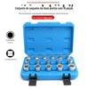 Chave de Soquete Torx Externo de 12 Pontas 1/2" Soquete Dentado de 12 Pontas Ferramenta com Cabeça de Bit em Forma de Flor