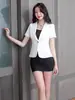 Ropa de Trabajo para Técnico de Pediluvio Traje Nuevo Tienda de Masaje de Pies Aspecto Adelgazante Cubre Vientre Masaje Sauna Club Sexy Ropa de Trabajo