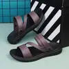 Sandalias para Hombre 2026 Verano Ropa Exterior para el Trabajo, Antideslizantes, Antiolor, Doble Propósito Casual y Deportivo, Sandalias de Playa Talla Grande, Ligeras