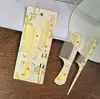 Peine para Bebé Niños Animal de Dibujos Animados Niña Estudiante Peine de Peluquería Portátil Dientes Finos Cola Puntiaguda Set de 2 Peines
