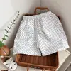 26 Shorts de Pp Grande para Bebês e Crianças Pequenas Estilo Coreano Unissex Calças Largas para Bebê Finas Estilo Coreano Casuais Ins Tendência Infantil Algodão 1