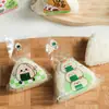 Bolsa de Embalaje para Bolas de Arroz Triangulares Japonesas Molde para Sushi Papel de Embalaje Bolsa Pequeña Especial Calentable en Microondas