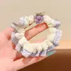 Gomas para el pelo de niños con estampado de frutas, cintas para el pelo para niñas, bandas para el pelo de alta elasticidad, gomas para moños, accesorios para el pelo