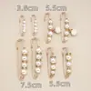 Pantalones Falda Fijos de Cintura Ceñida con Broche de Perla Artefacto de Cintura Ceñida Ropa Cuello Capa Broche Ligero Anti-deslizamiento Joyería