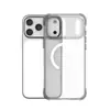Funda magnética para teléfono con airbag en las cuatro esquinas, adecuada para Apple 18PROMAX, moderna 17PRO, tacto suave 13/14, anticaídas 15