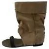 Nuevas Sandalias Retro Huecas de Punta Abierta de Nicho 2026 para Mujer, Calzado de Verano para Exteriores, Sandalias de Tira Única, Botines de Suela Gruesa